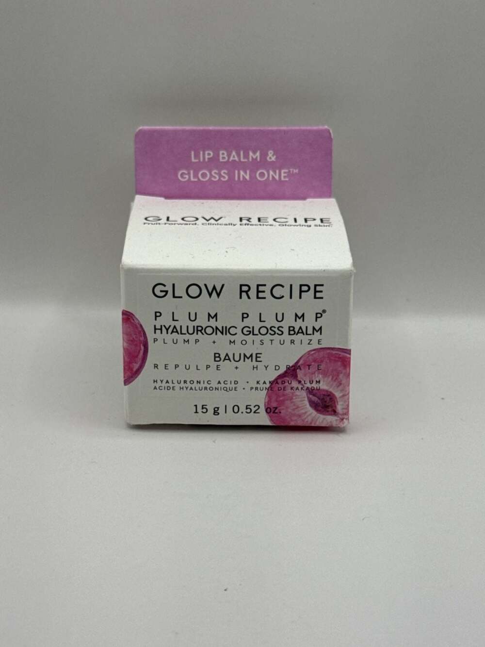 Glow Recipe Plum Plump Hyaluronic Gloss Balm 15g / 0.52 oz